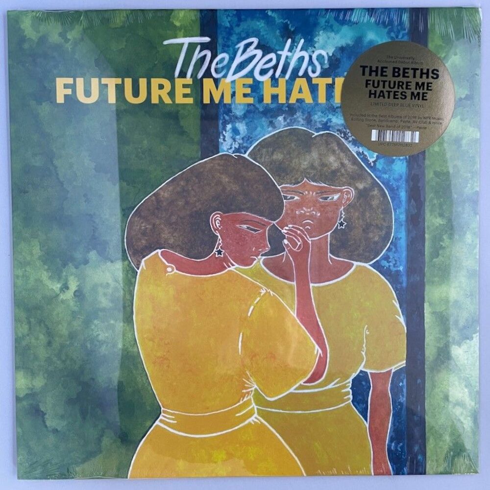 The Beths Future Me Hates Me NEW Deep Blue Colored Vinyl Record  Carpark, 2023